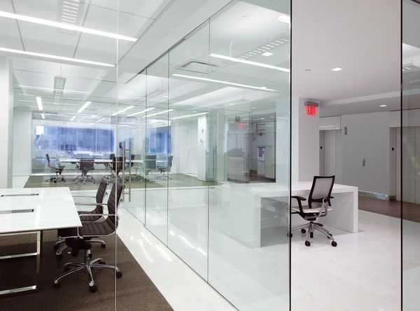 Modern office after  P&N Commercial Solutions construction remodeling   
