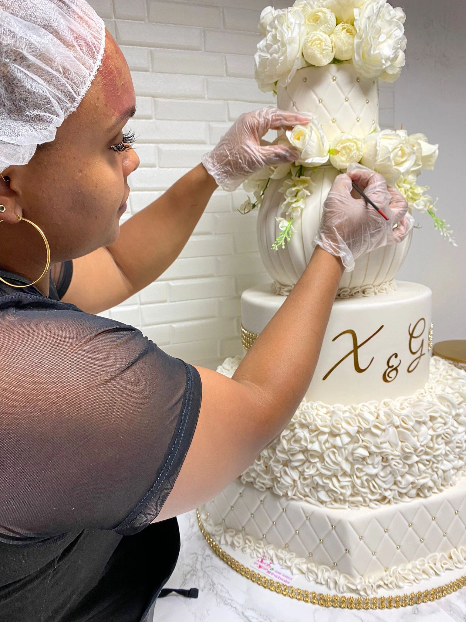 My name Maria V. Gray and I am the owner of Vicky's Cakes, a Cake studio located in Orlando FL. We m