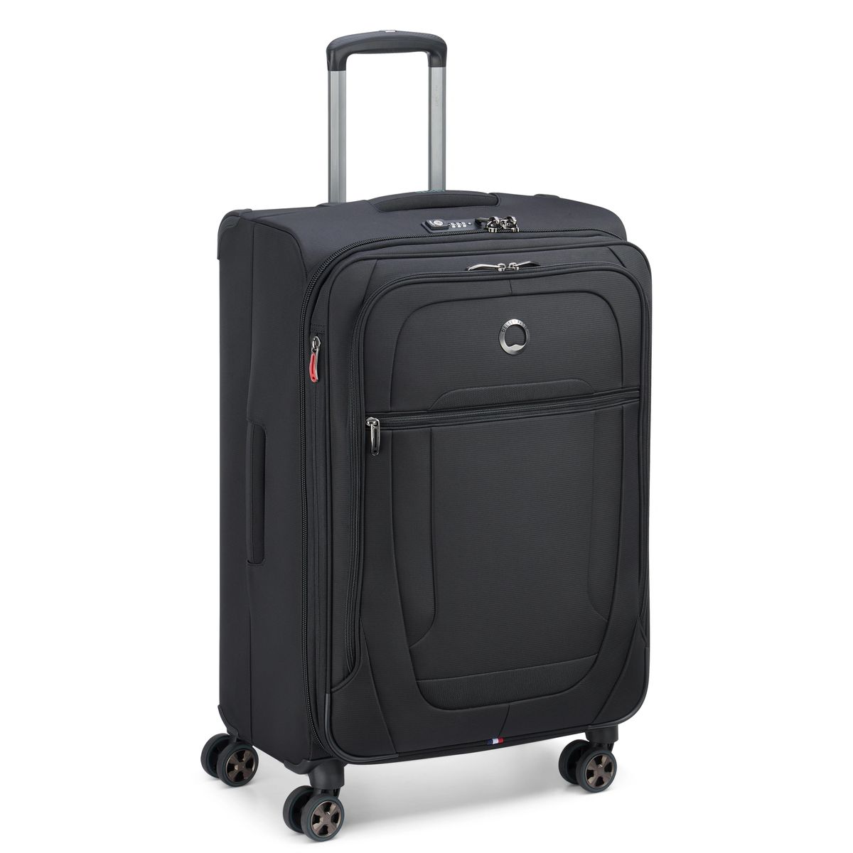 Delsey Helium Dlx 25" Spinner Suitcase (Color: Black)