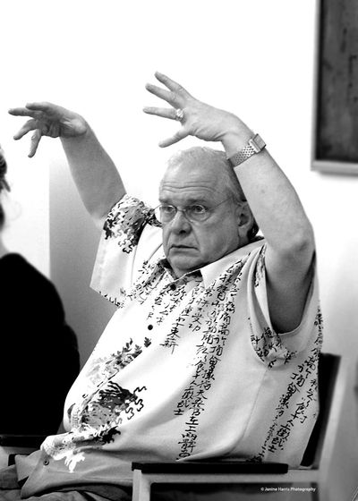 Ben Stevenson, OBE rehearsing "Dracula," 
Photo © Janine Harris