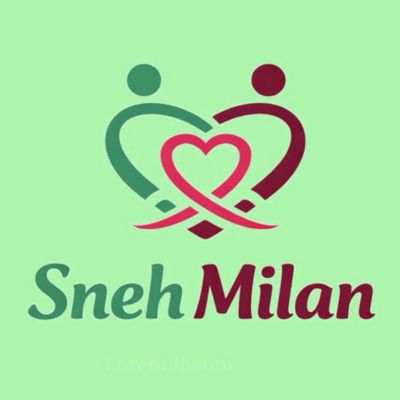 Logo showing two abstract figures forming a heart shape with intertwined arms.