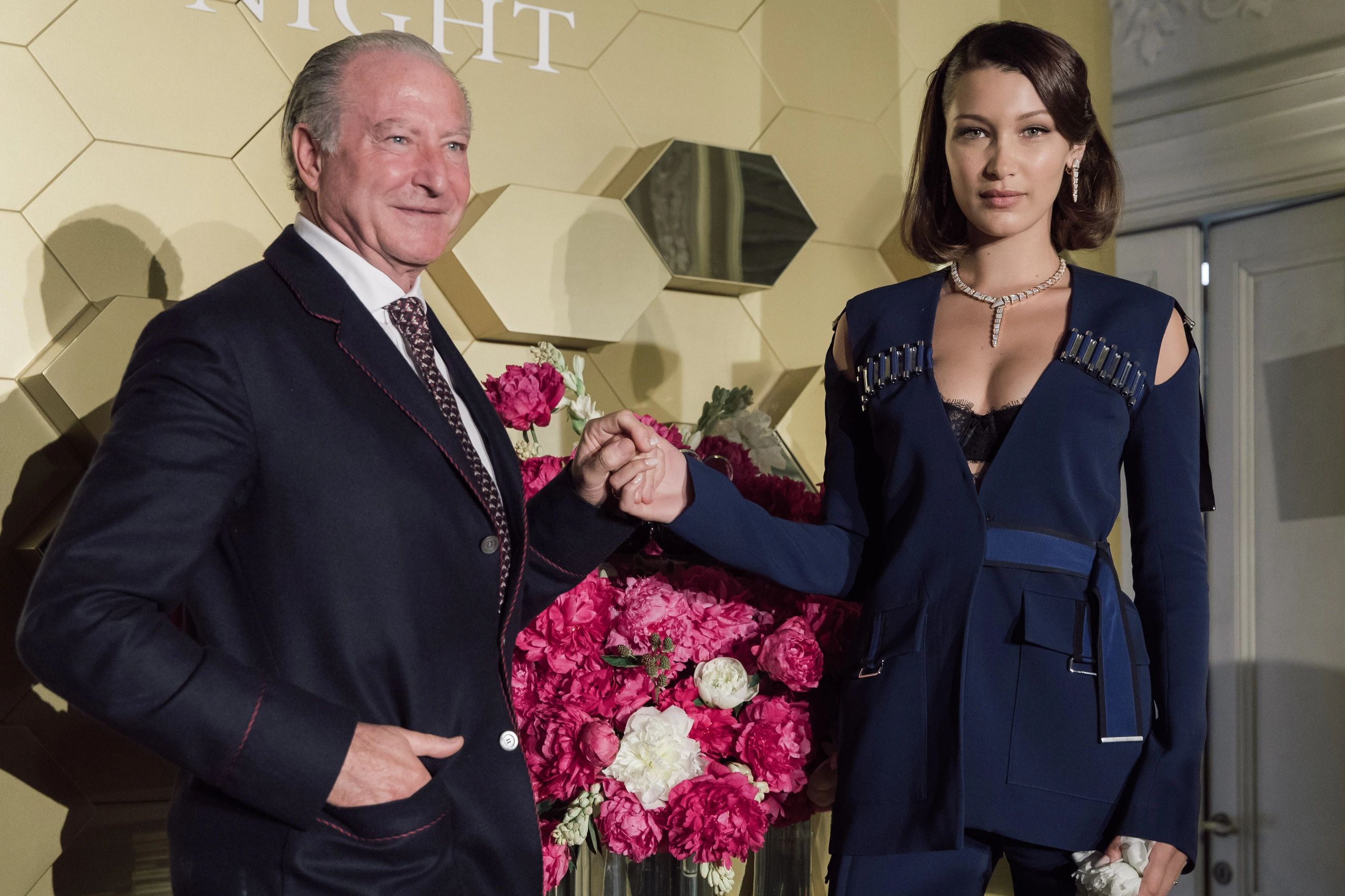 Bella Hadid Piazza di Spagna Spanish Step Bulgari