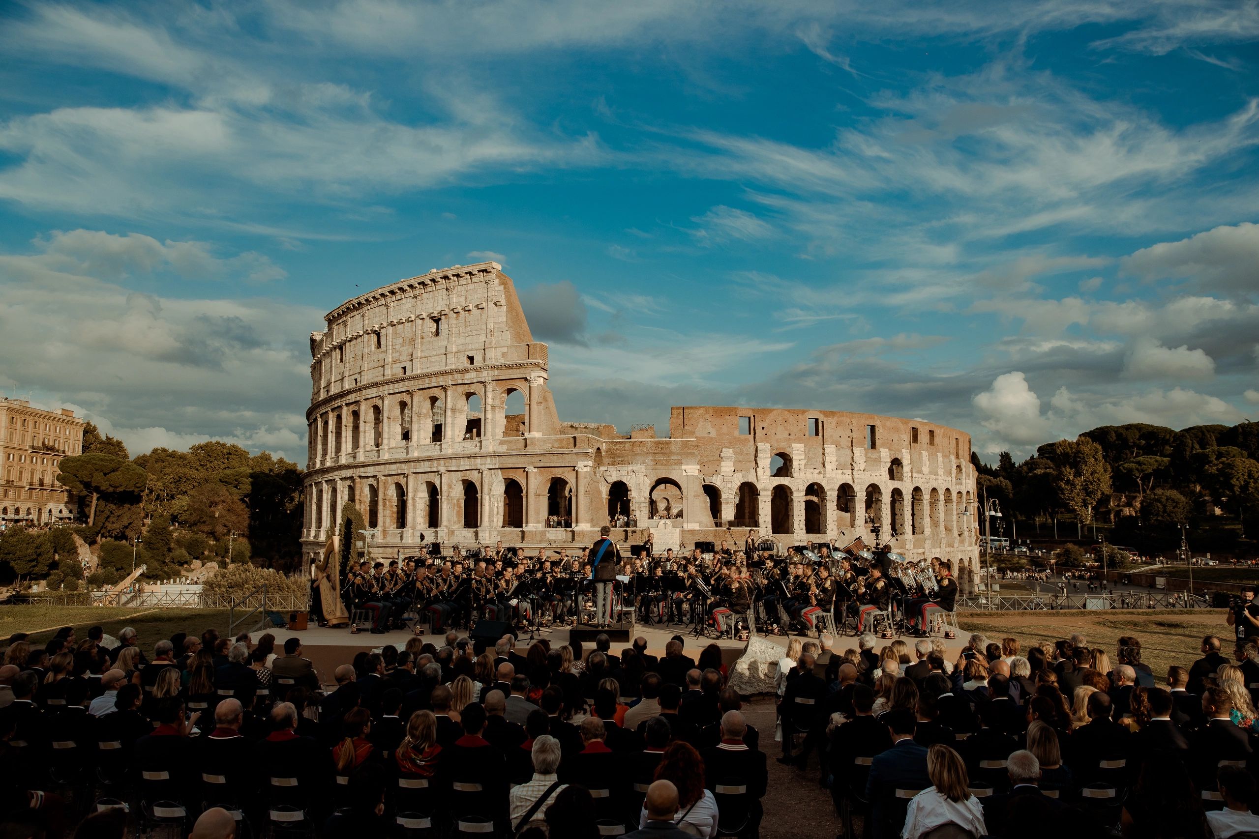 Polizia di Stato concerto Colosseo