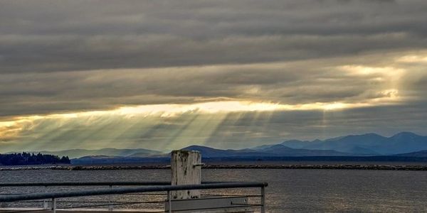 view of Lake Champlain