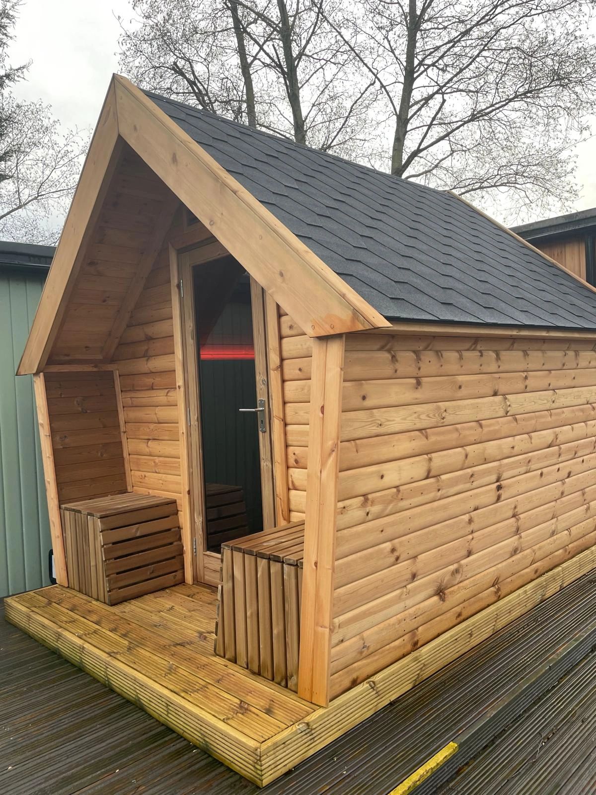 WUBI Cabins & Leisure Home Sauna Pod