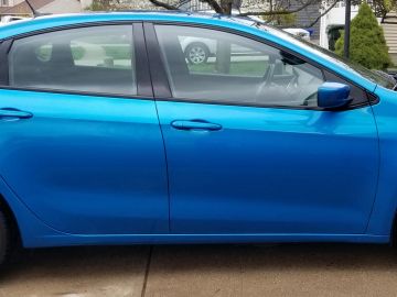 Windows cleaned inside and out. all door jams detailed, buffed small scratches out and Jax Wax app.