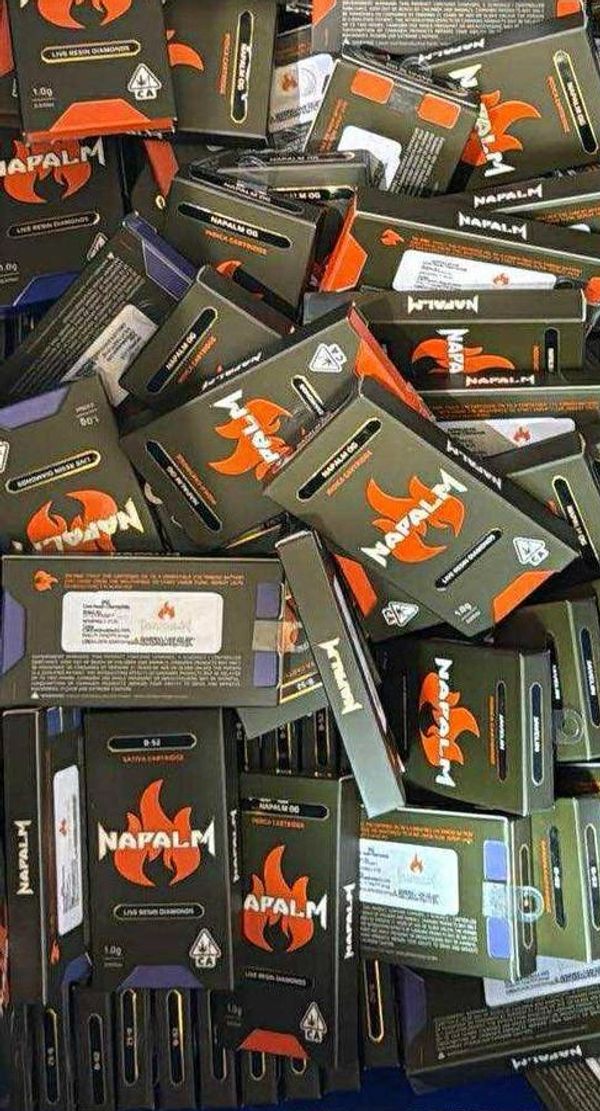 Napalm 1g 510 thread carts 