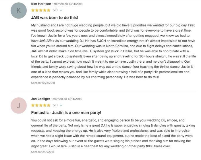 Verified Client Review #4
