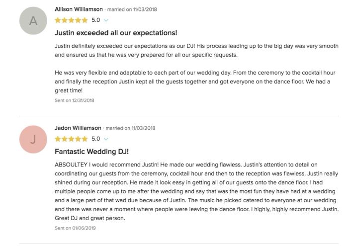 Verified Client Review #9