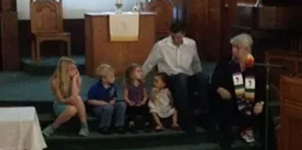 Children in church