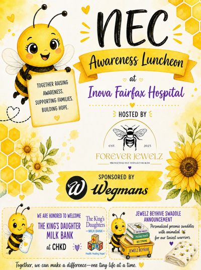 NEC Awareness Luncheon at Inova Fairfax Hospital supporting families and raising hope.