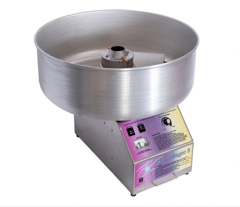 $50 + Tax & Delivery
Cotton Candy Machine 
Includes Flavored Sugar & Servings for  50 People