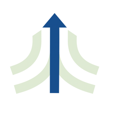 An arrow is highlighted in the middle of the Enhance Global Impact logo