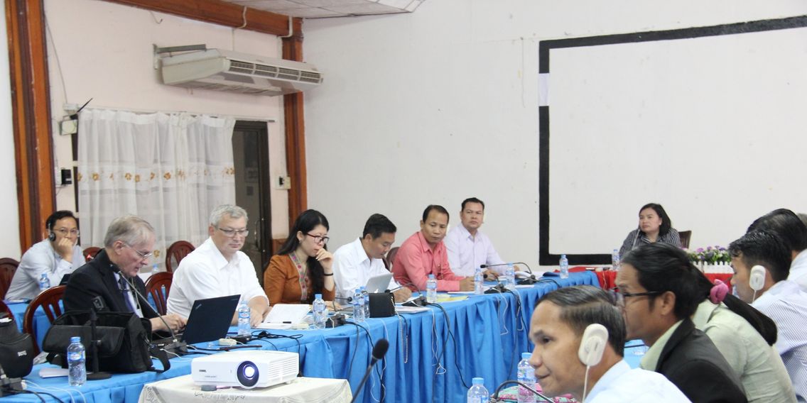 GIZ Results-Based Management Workshop-Developing the work plan for the Ministry of Justice, Lao PDR.