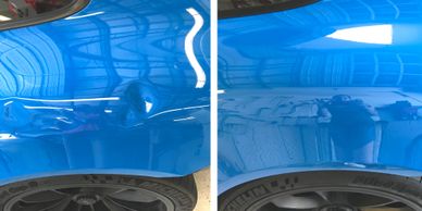 Paintless Dent Repair Porsche