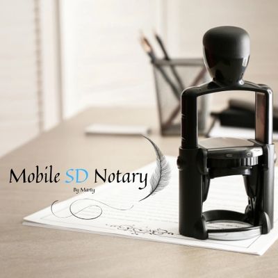 Mobile SD Notary By Marty in Rancho Bernardo California and surrounding areas 