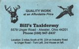 Bills Taxidermy
