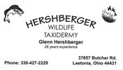 Hershberger Wildlife Taxidermy