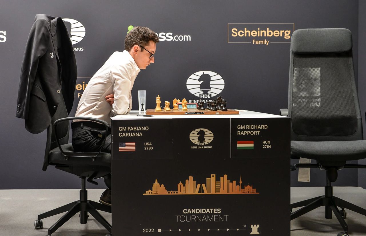 Standings Results FIDE Candidates Tournament 2022 (Round 5) with