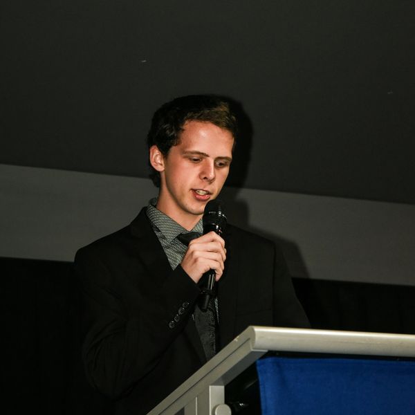 Giving a speech at year 12 graduation as school captain