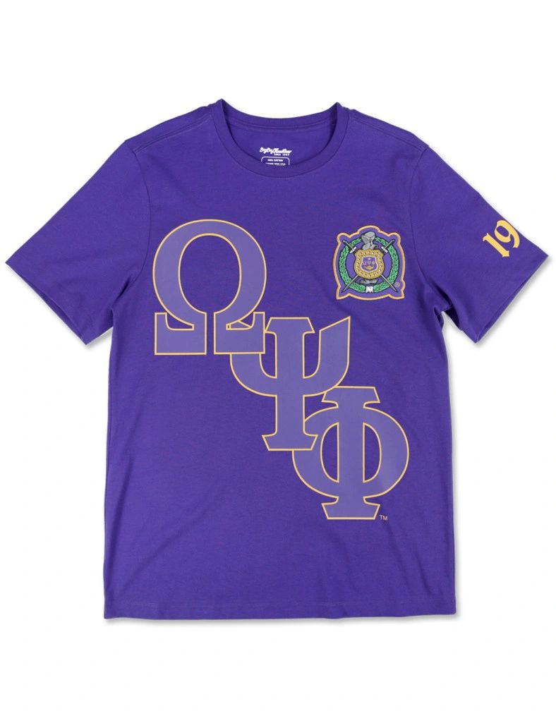 OPP Graphic Purple Tee with Shield