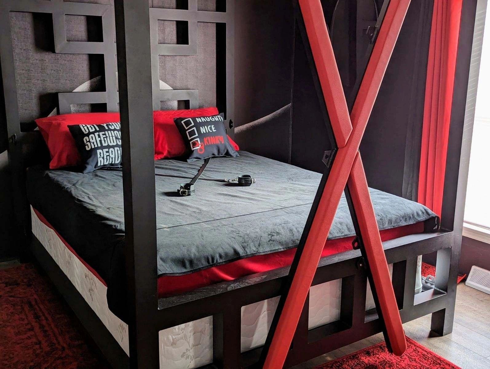 Red Indulgence Rental, an Adult Themed (BDSM) Vacation Rental