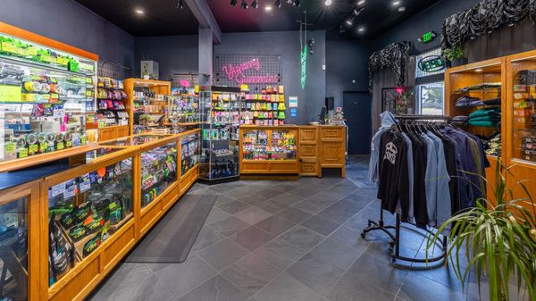 Fort Bragg smoke shop merchandise