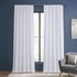 Patterned Velvet Curtains - VEL006WT