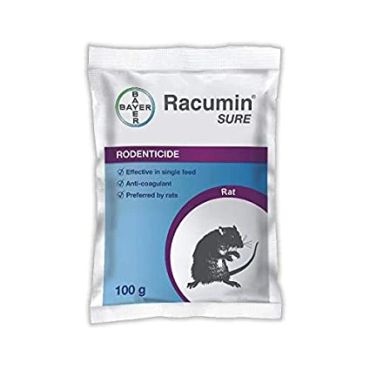 Package of Racumin Sure rodenticide for rats.