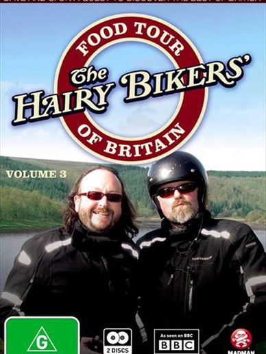 Photo of the The Hairy Bikers of Britain. Series is on BBC Food