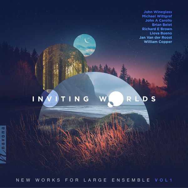 Inviting Worlds album cover image.