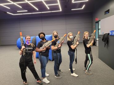 laser tag in the office!