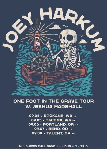 Joey Harkum and Jeshua Marshall on tour soon!