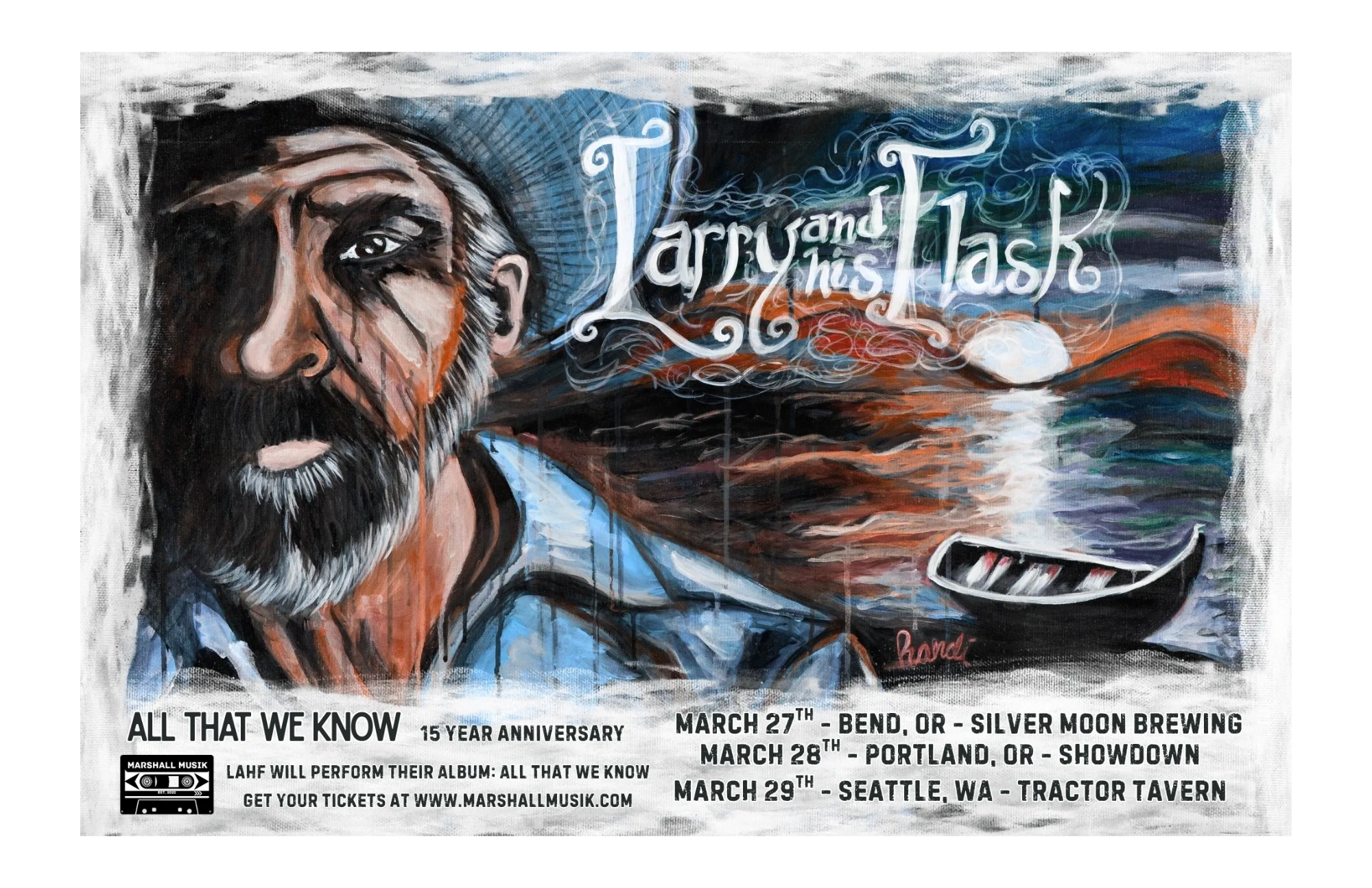 LARRY AND HIS FLASK ARE BACK AFTER 7 YEARS. BE THERE!
