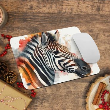 zebra mouse pad