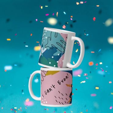 the old porch had and the mean yoga instructor coffee mug in three sizes