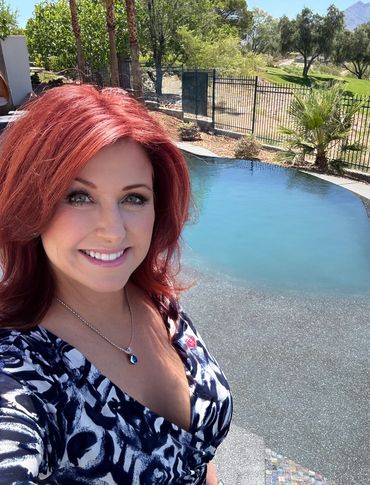 Sandy Kastel designs serene outdoor environments that mirror the luxury of Las Vegas Resort Living.