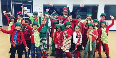 Elf Patrol, Wrightsville Beach Tree Lighting Ceremony, Performance Club Yearly Tradition,LJ Woodard