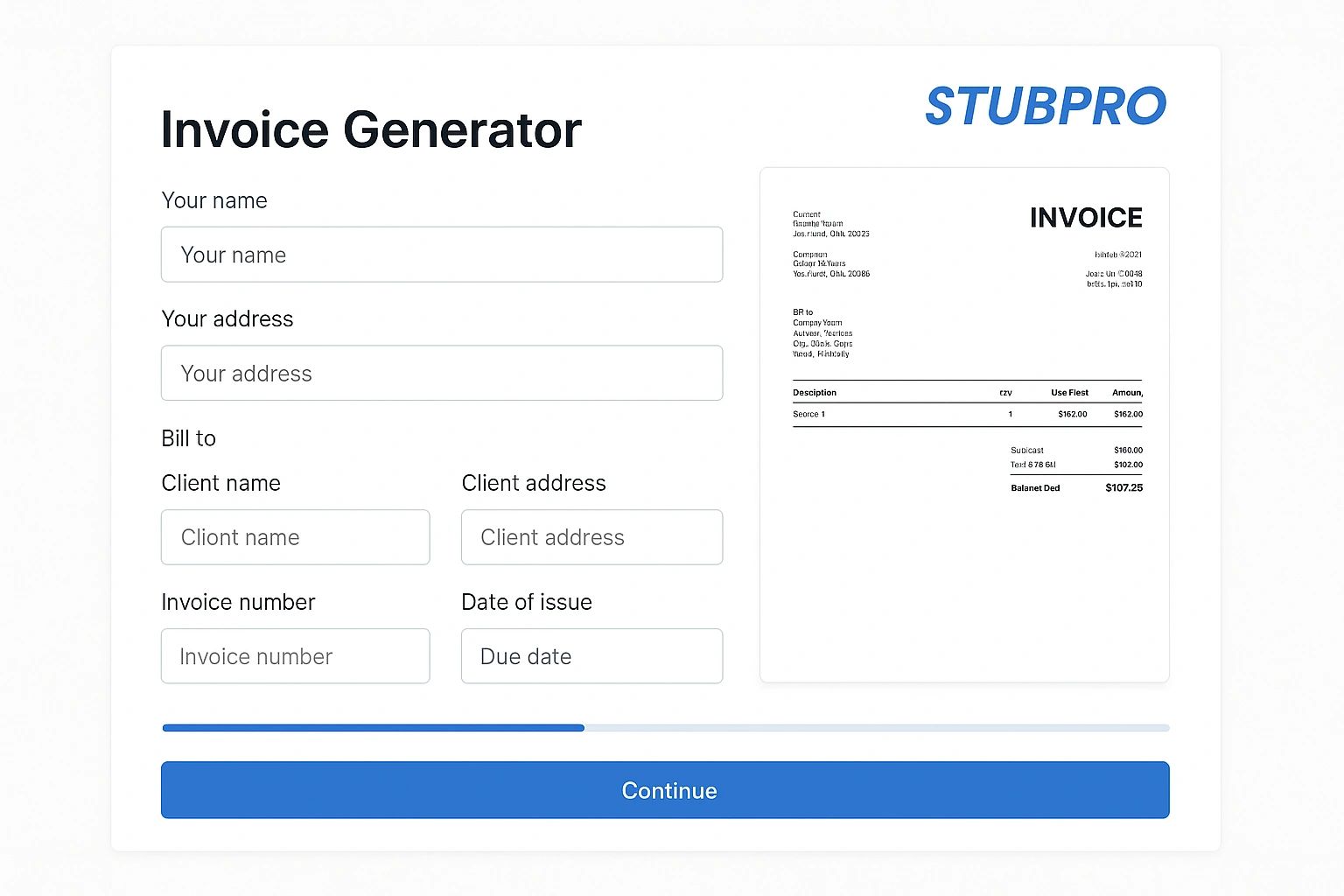 Invoice
