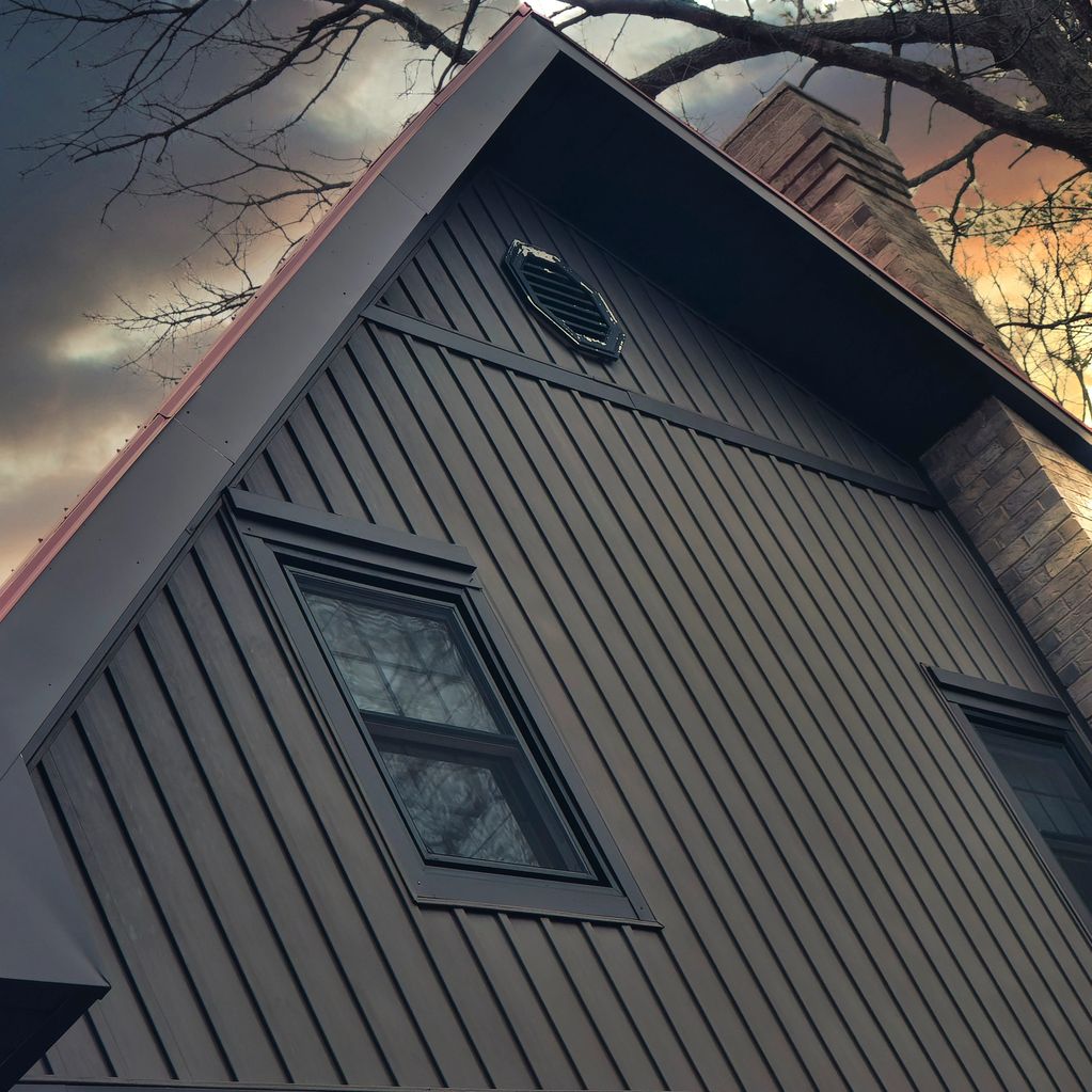 Vertical siding installation