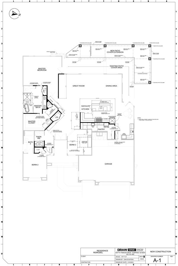 New Construction Layout
