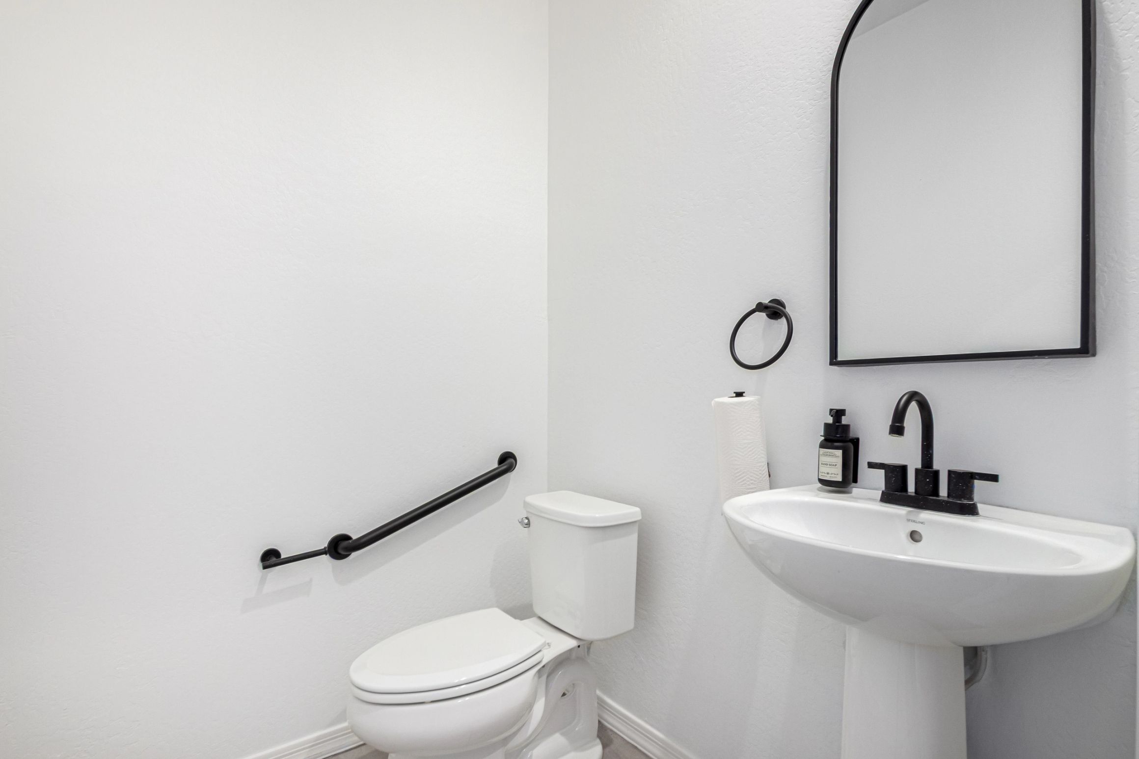 Bathroom shown at Vista Diamante Assisted Living.