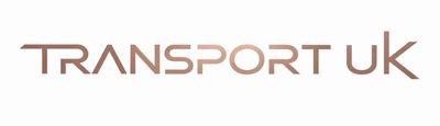 Stylized logo reading 'TRANSPORT UK' in a sleek, modern font.