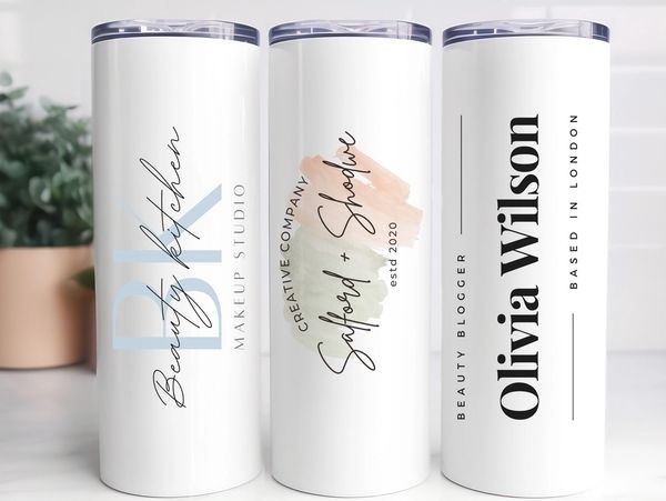 Custom printed tumblers