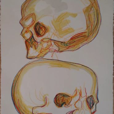 Da Vinci Series. Watercoloir and color pencil on paper. 15 pieces. 