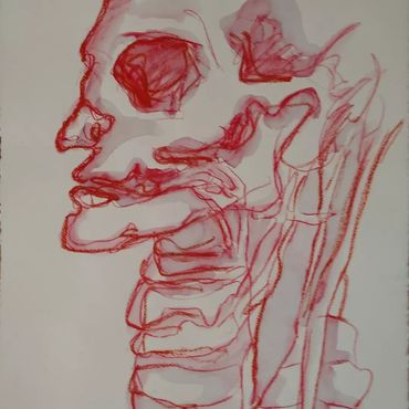 Da Vinci Series. Watercoloir and color pencil on paper. 15 pieces. 