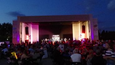 Ohio Party Band 56DAZE performing at the Centennial Terrace in Sylvania OH for the Star Spangled Cel