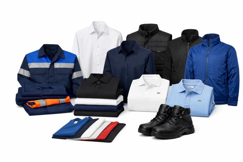 Dotaciones para empresas, chalecos, camisas, polo, uniformes de trabajo pesado