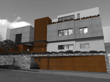 Casa Habitación, estilo Contemporáneo, nivel Lujo Alto.
Proyecto Arquitectónico.