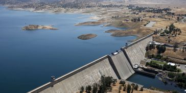 Millerton Lake and Dam